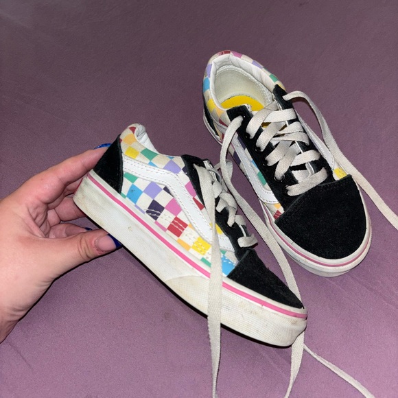 Vans Kids Sneakers - Multicolor and Black - Picture 1 of 8